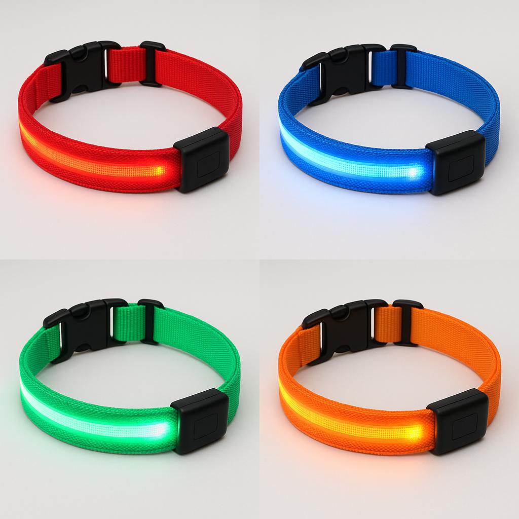 Led dog collar