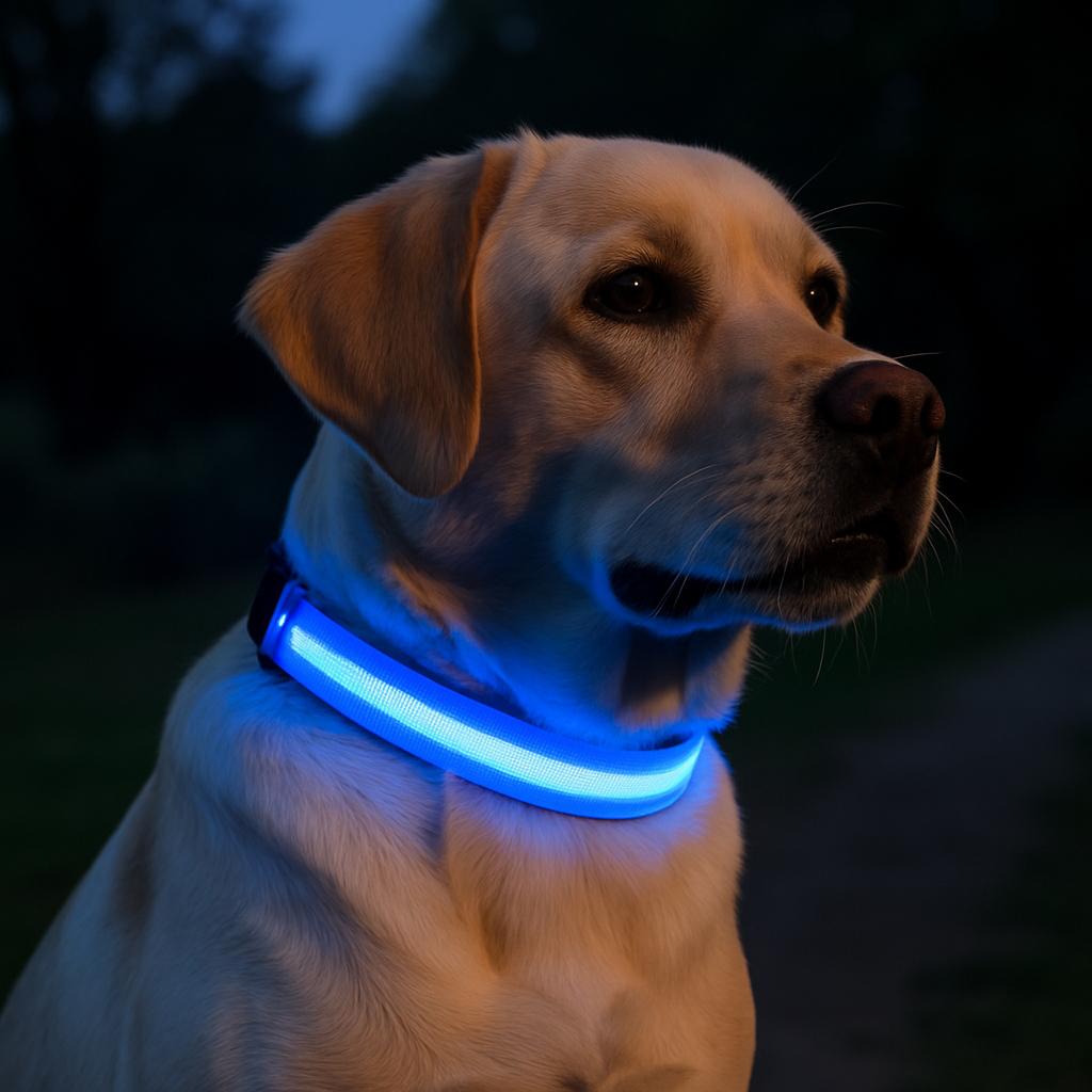 Led dog collar
