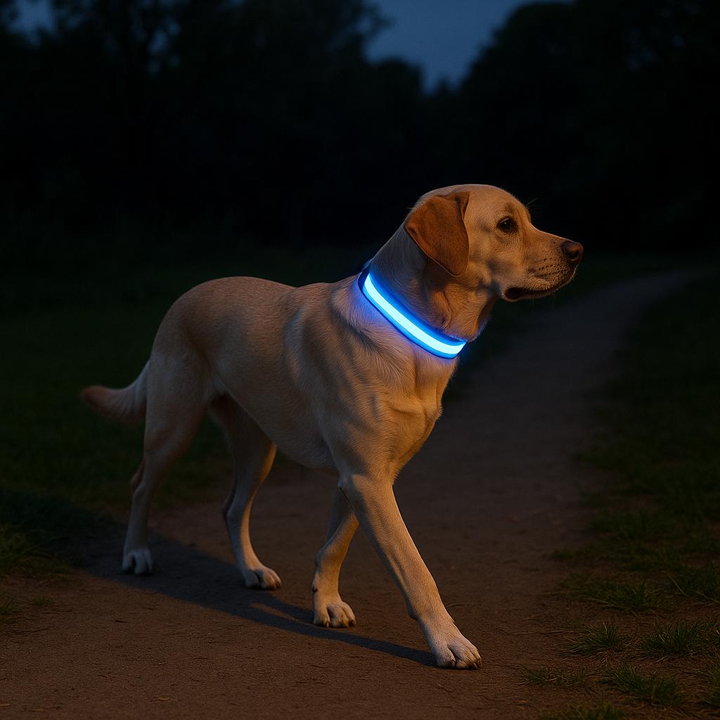 Led dog collar